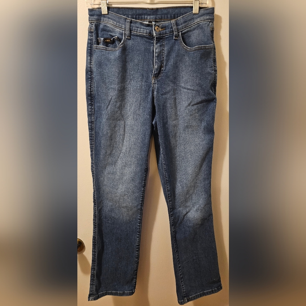 Kuhl Jeans Blue Mid Rise Stretch Bootcut Women's Size 6 Short